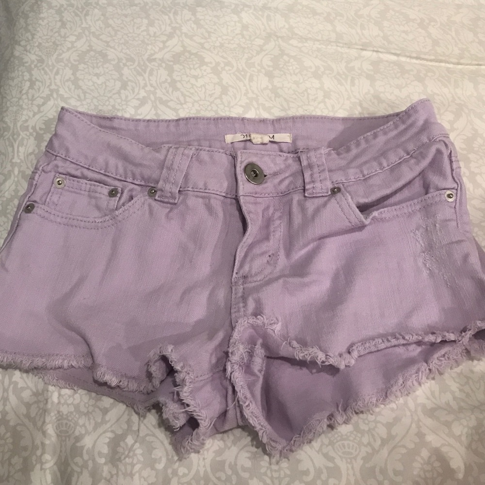 Forever 21- Colored Denim Shorts