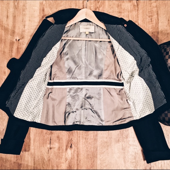 ⚡️FLASH SALE⚡️ Anthropologie Leifsdottir Angora Wool Military Style Coat - Picture 4 of 4