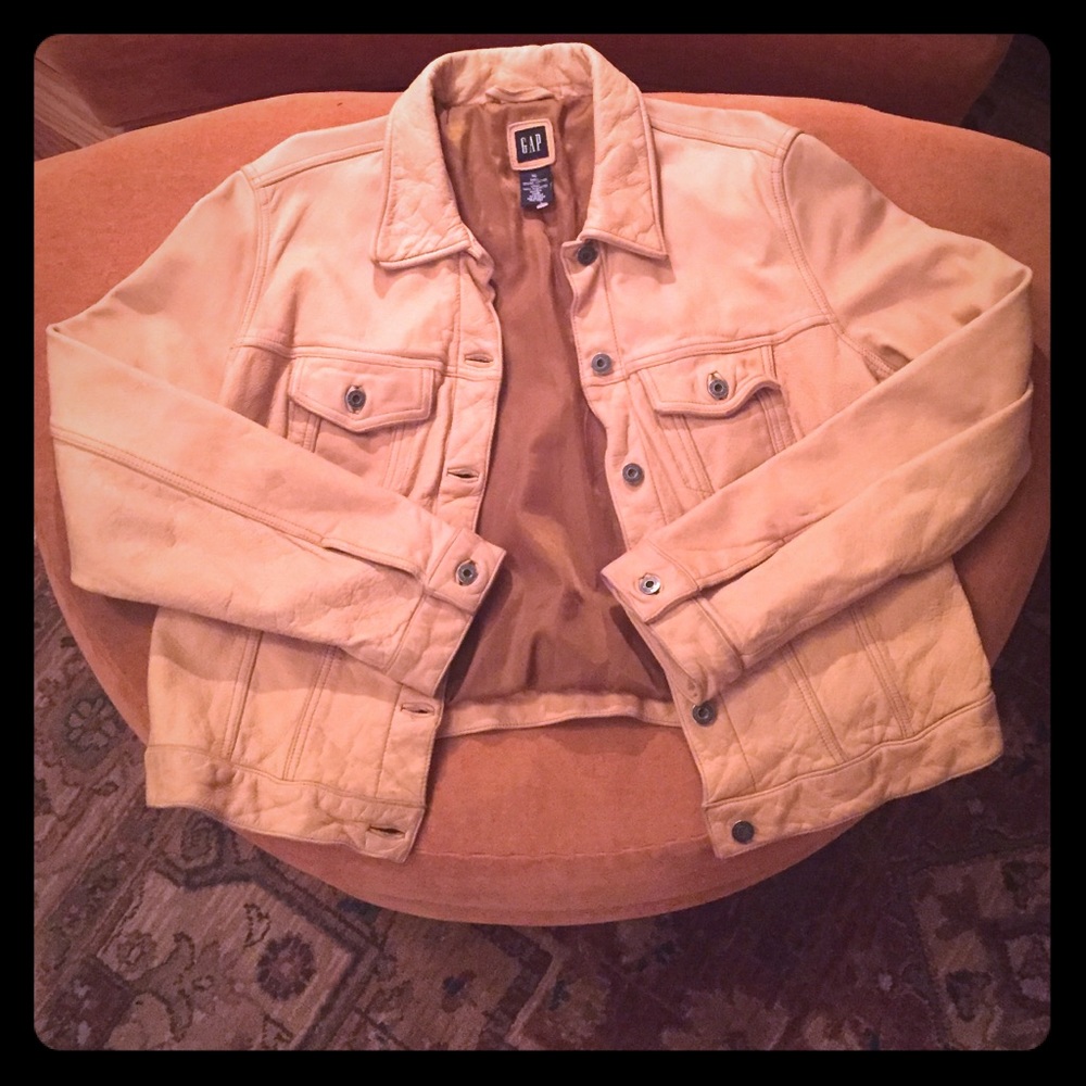 Vintage 90's Gap Leather Jacket
