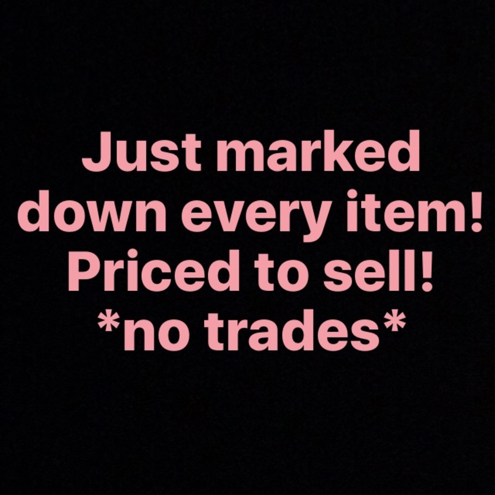 Closet clean out - New markdowns!