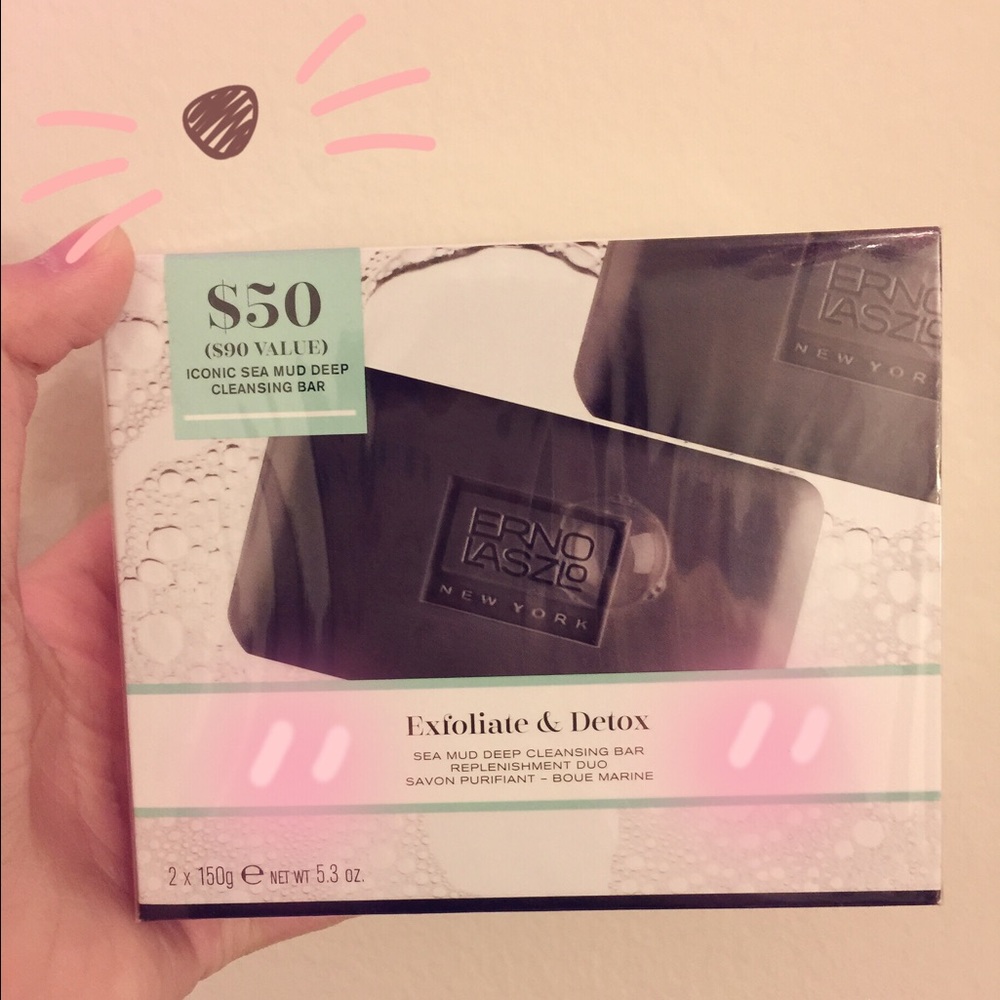 Erno Laszlo Sea Mud Deep Cleansing Soap Set,2 Bars