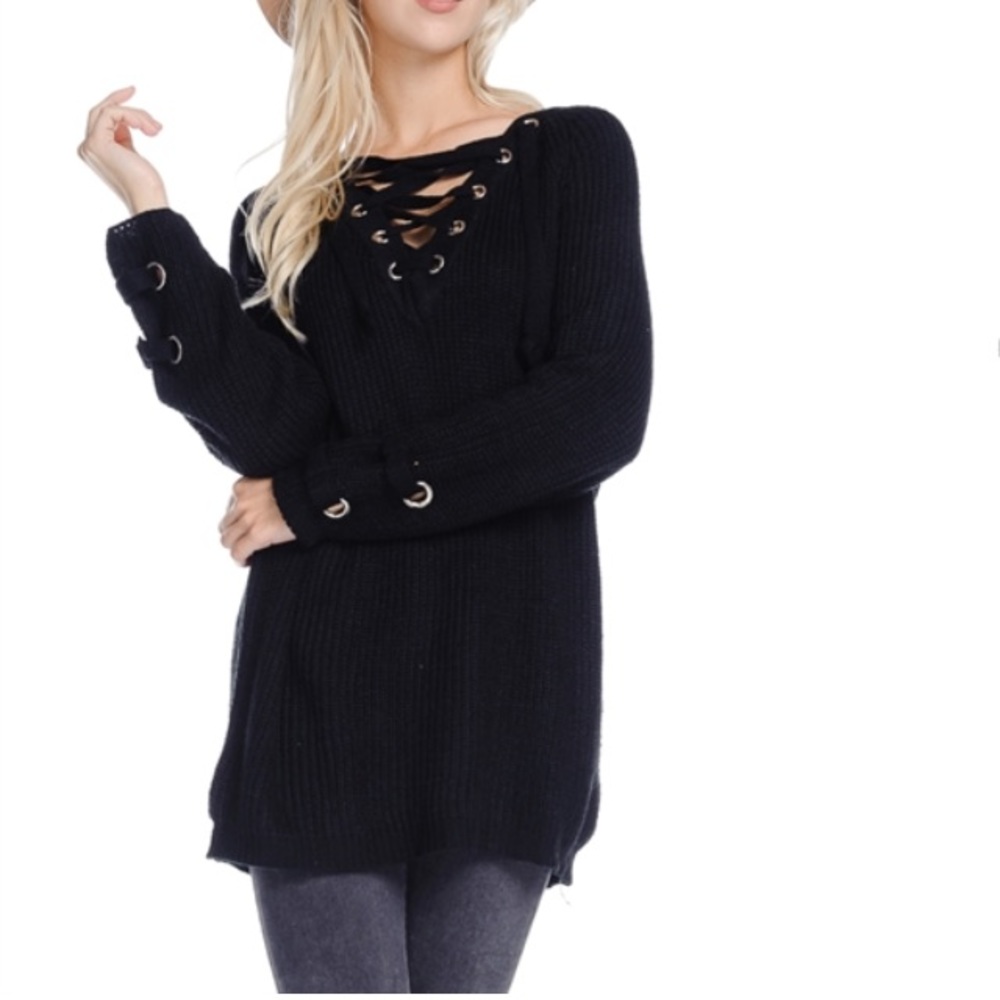Black sweater