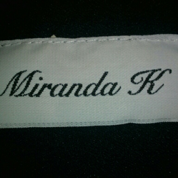 Blazer Navy Blue Multi-Color by Miranda K - Picture 2 of 4