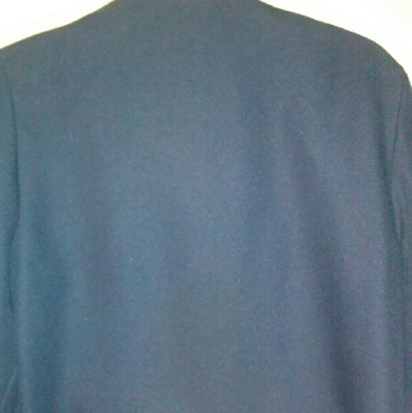 Blazer Navy Blue Multi-Color by Miranda K - Picture 4 of 4