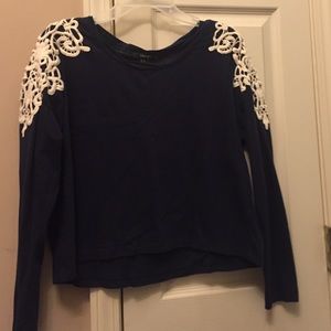 Forever 21 cropped long sleeve