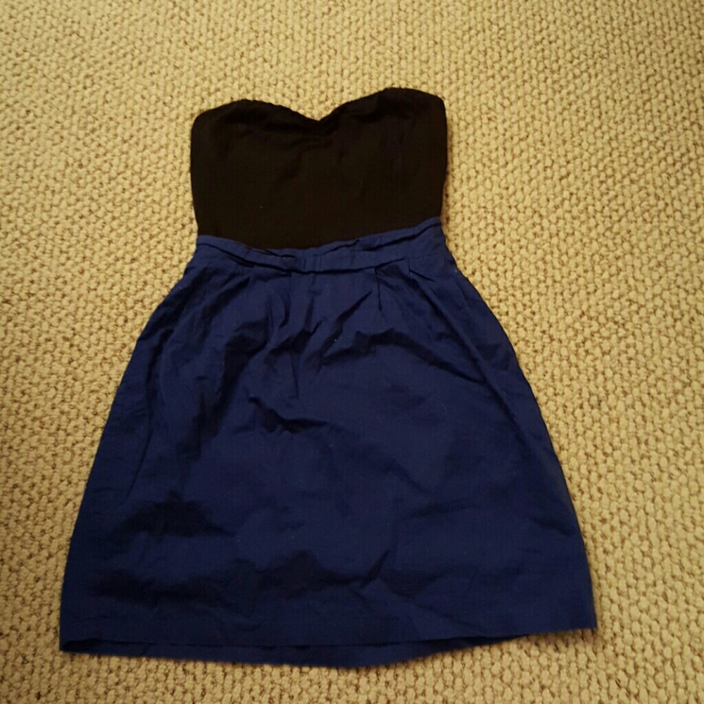 Strapless summer dress