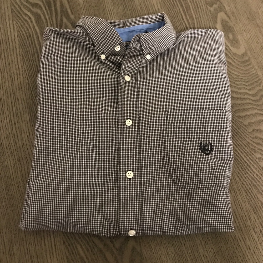 Chaps Large Easy-care Button down Shirt
