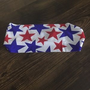 10 for $20 Sale ! Patriotic Stars Stretch Headband