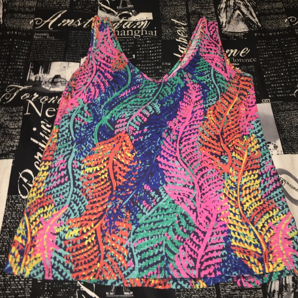 Lilly Pulitzer electric feel tank top