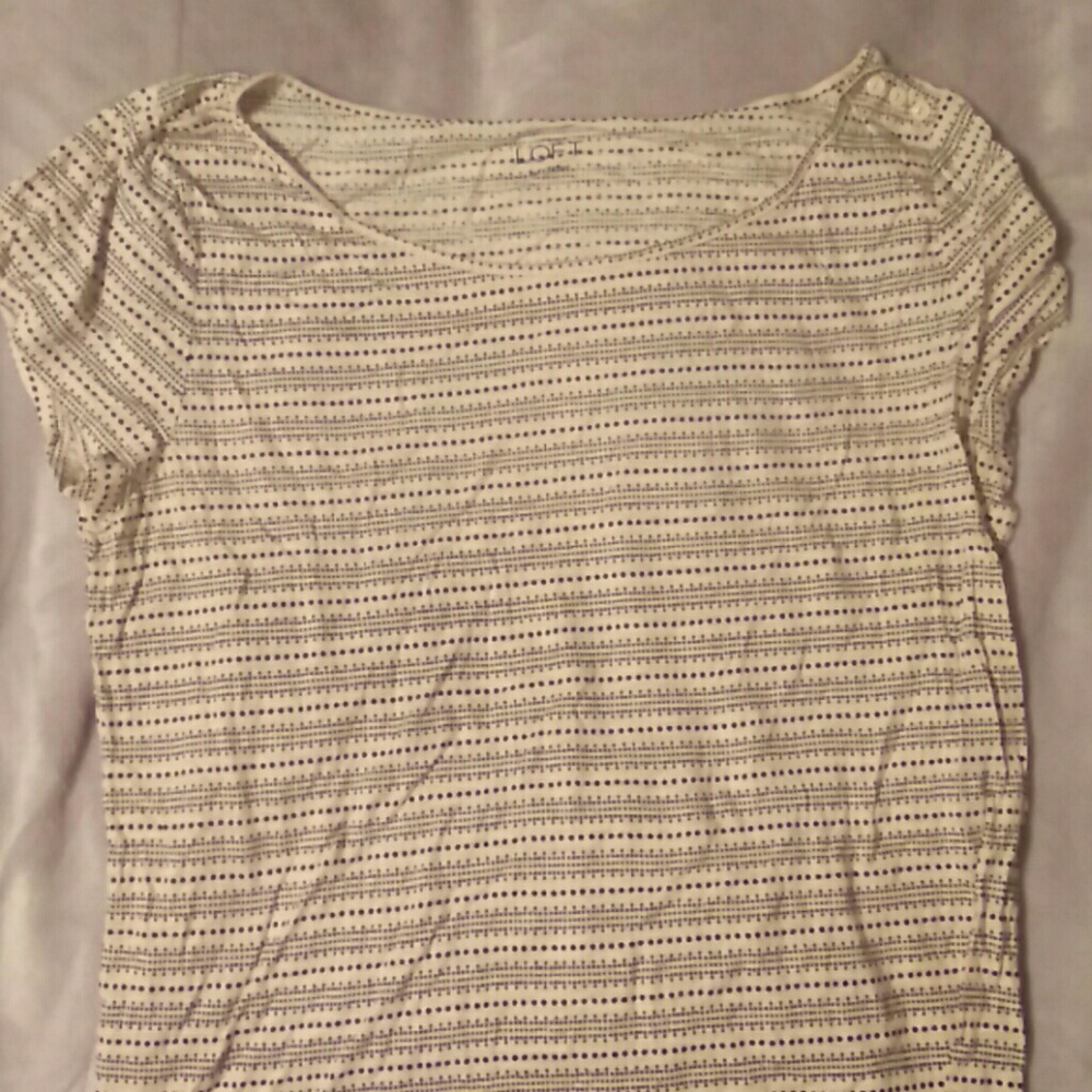Loft printed shirt