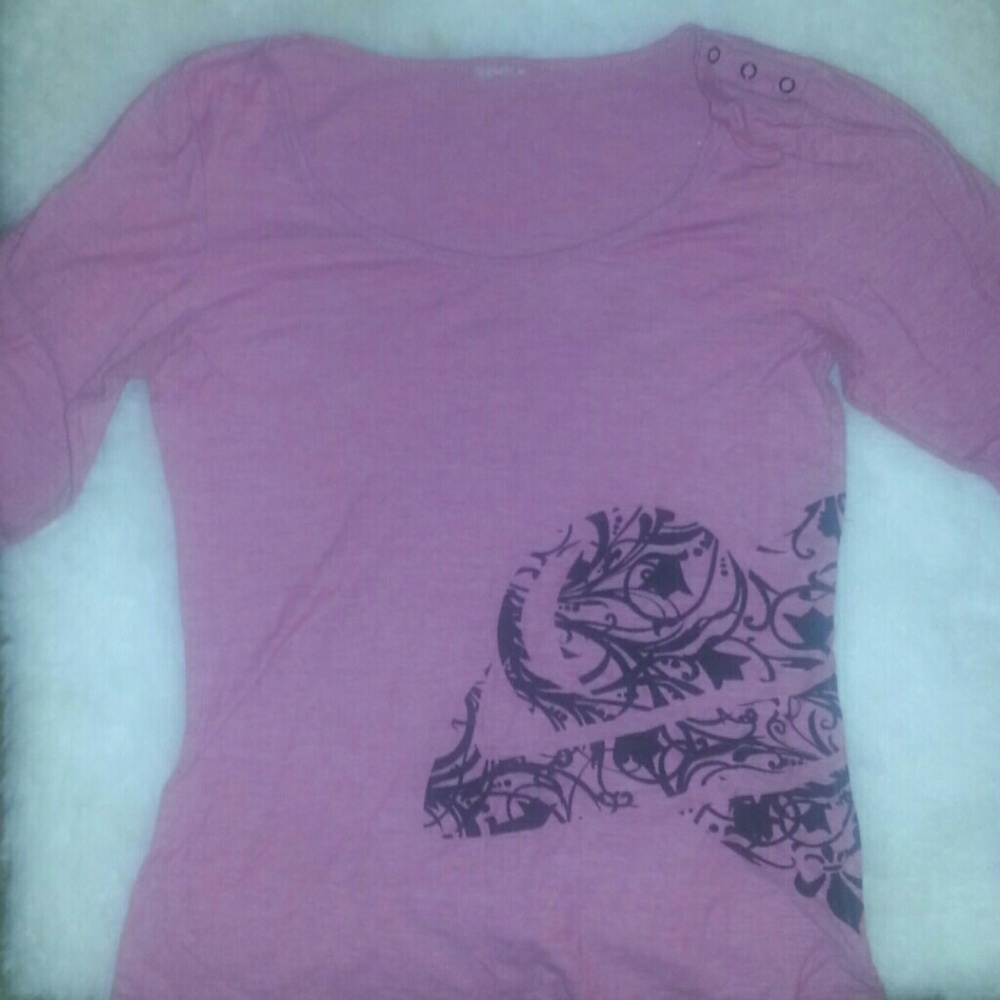 Pink design long sleeve