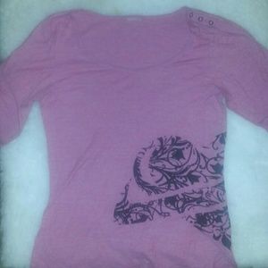 Pink design long sleeve
