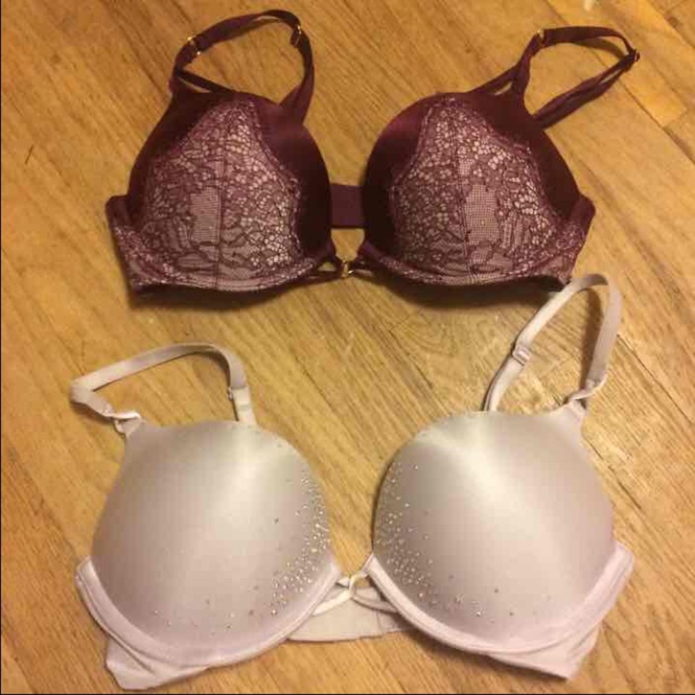 Set of bombshell bras