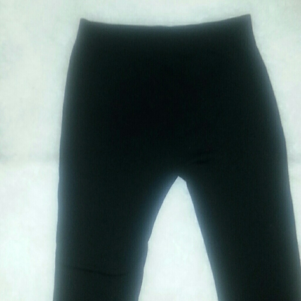 Black fleece leggings