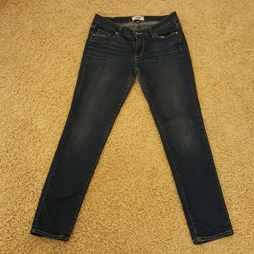MOVING SALE!! PAIGE SKLYLINE ANKLE PEG JEANS!