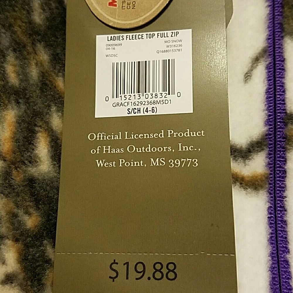 🔴New Mossy Oak Fleece Jackets - Picture 3 of 4