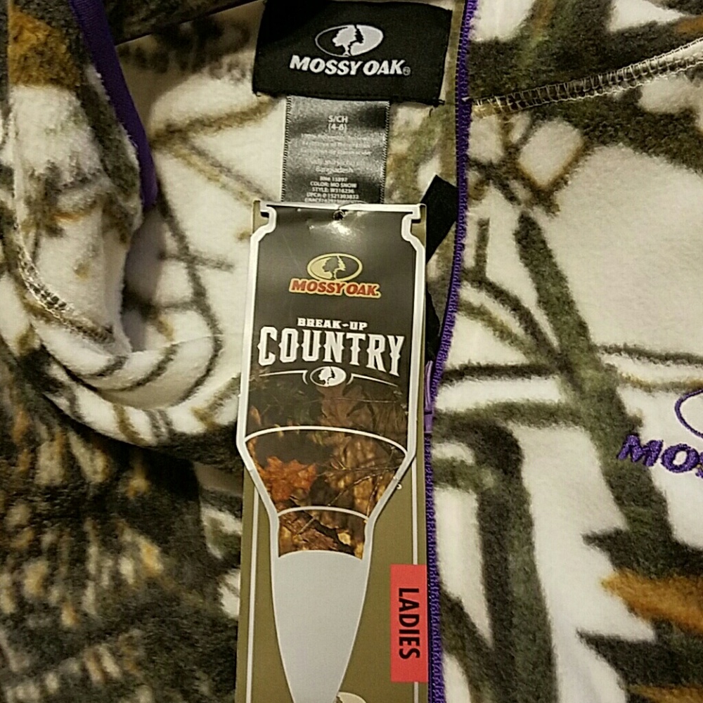 🔴New Mossy Oak Fleece Jackets - Picture 4 of 4