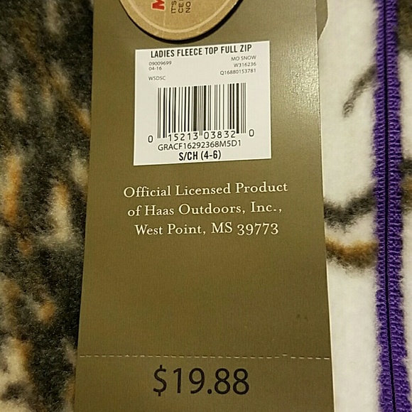 🔴New Mossy Oak Fleece Jackets - Picture 3 of 4