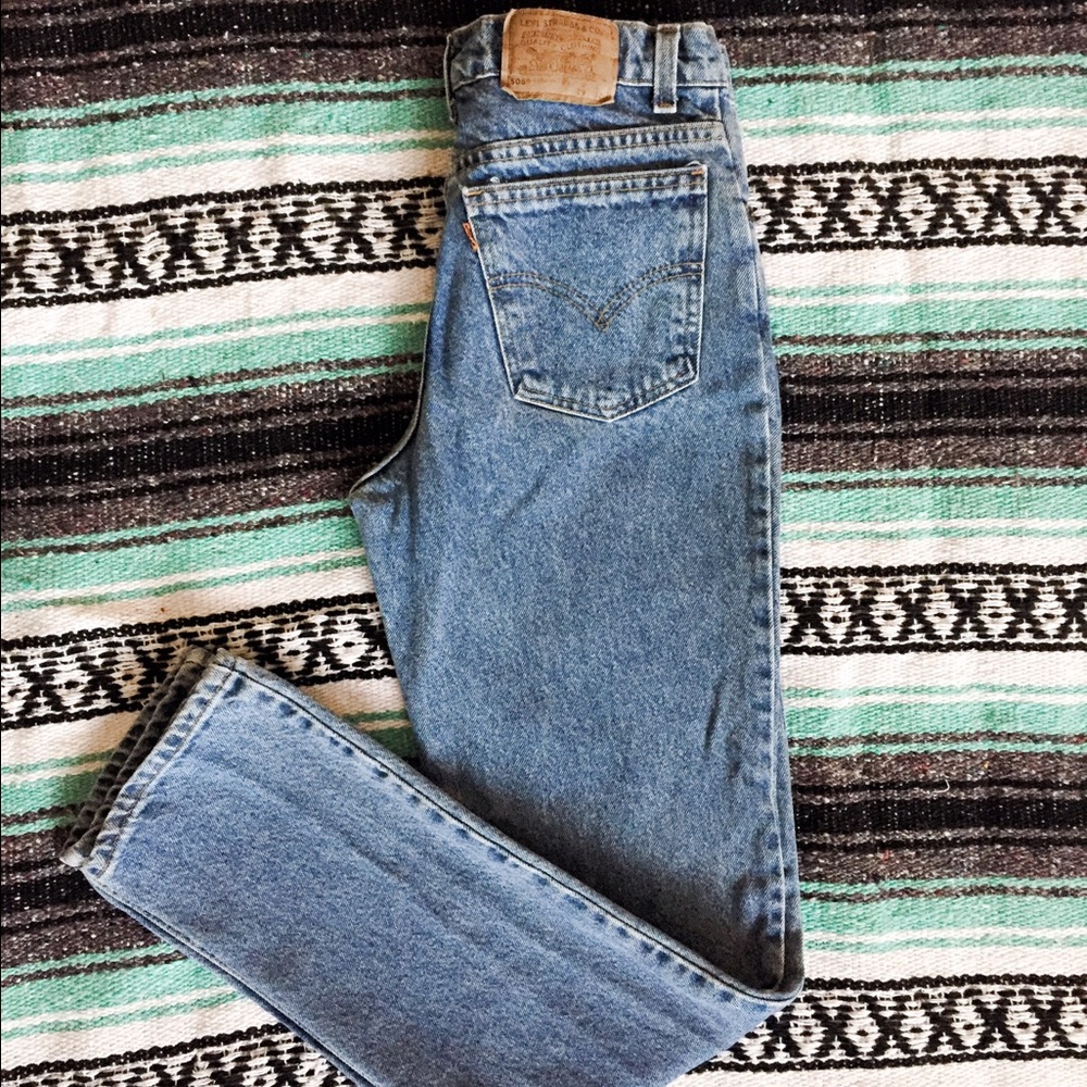 Vintage 505 Levi's Student Straight Leg