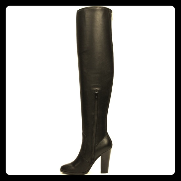 Aldo Shoes - ALDO Cornera Black High Heel Boots Size 6.5 NWT
