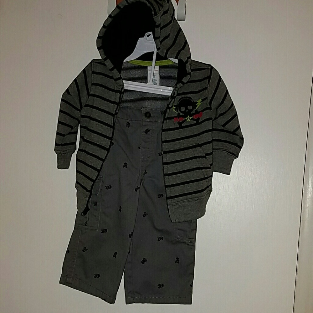 Jeans with matching jacket