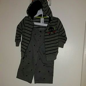 Jeans with matching jacket