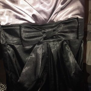 Silver n black dress w pockets