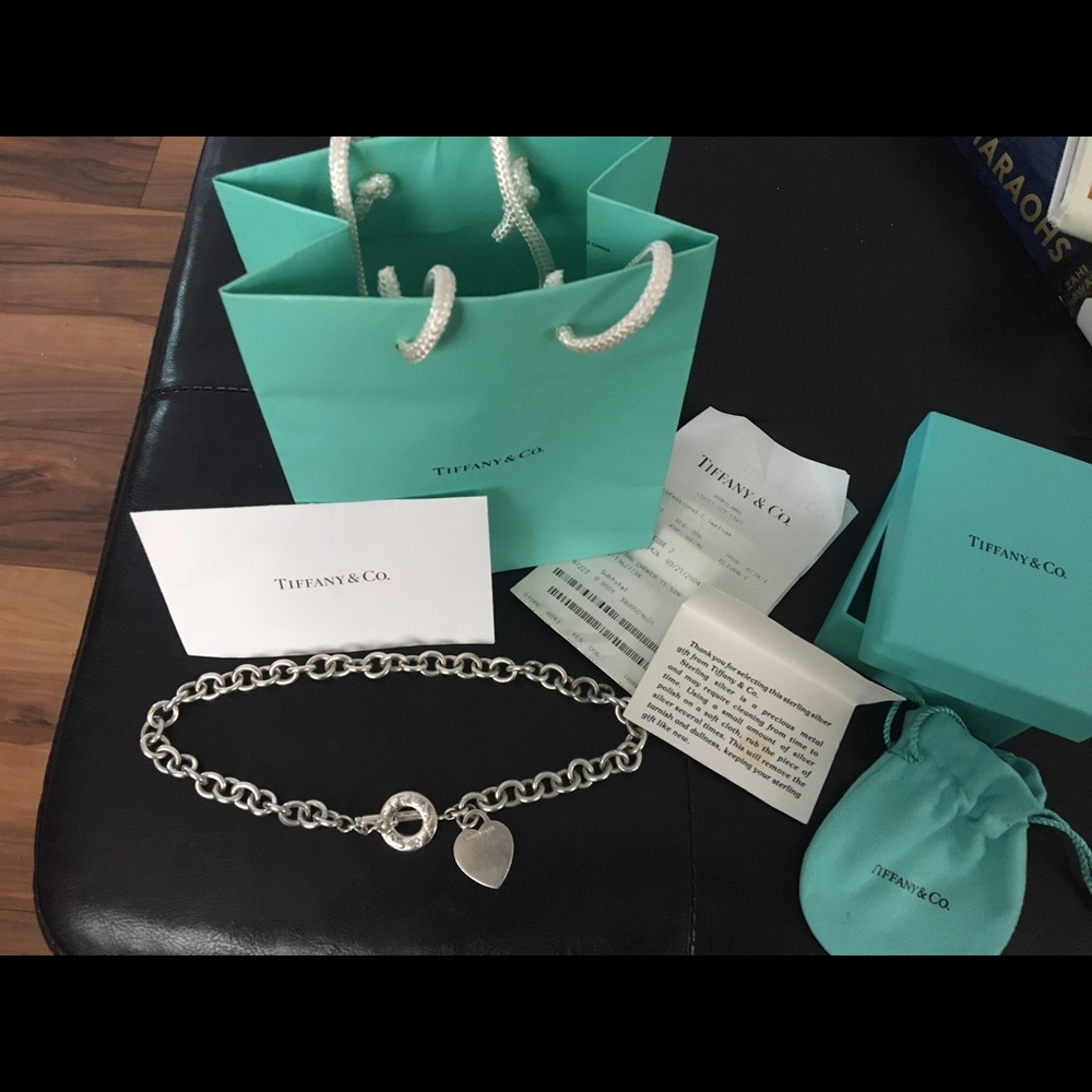 Tiffany & Co. Toggle necklace/part of a key ring.