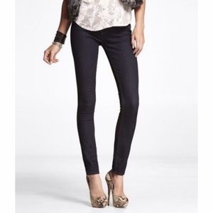 Express 00 Dark Blue 'Mia' Jean Legging
