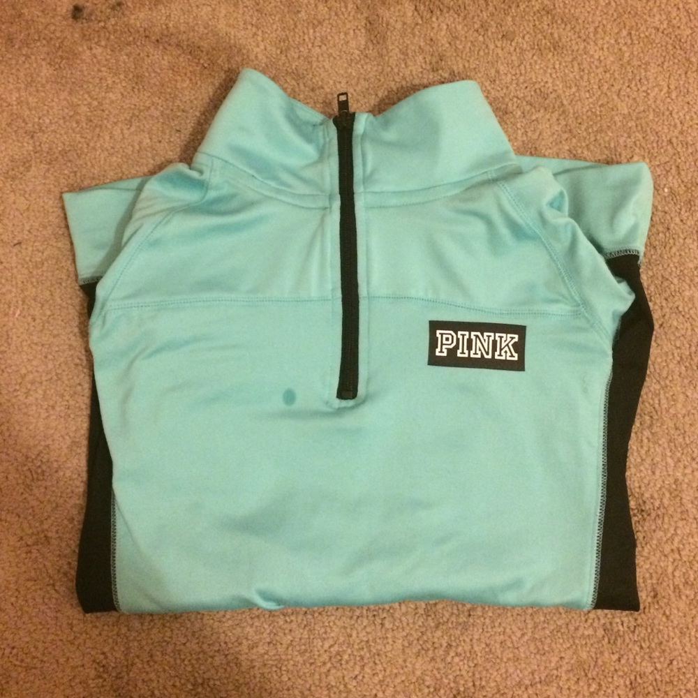 PINK Half Zip Pullover