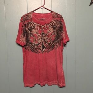 Men's affliction shirt