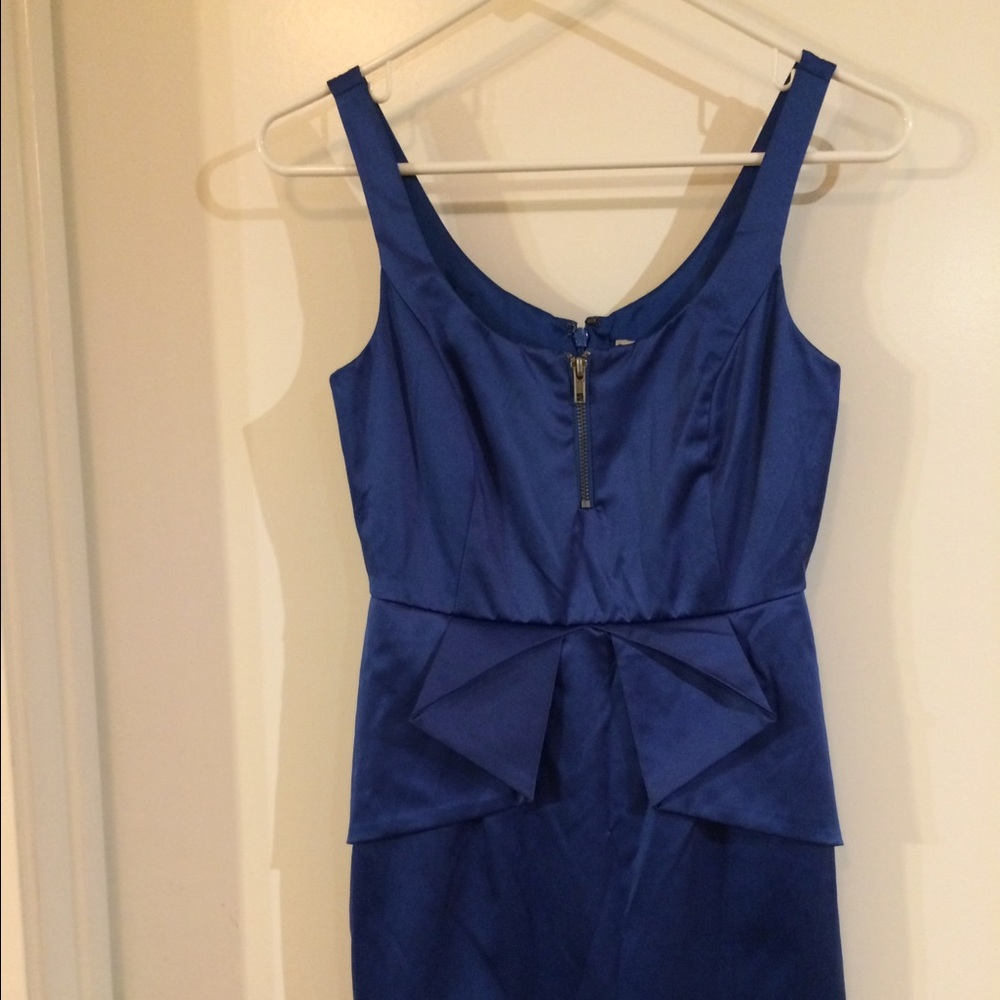 BCBGeneration dress, royal blue, new with tags
