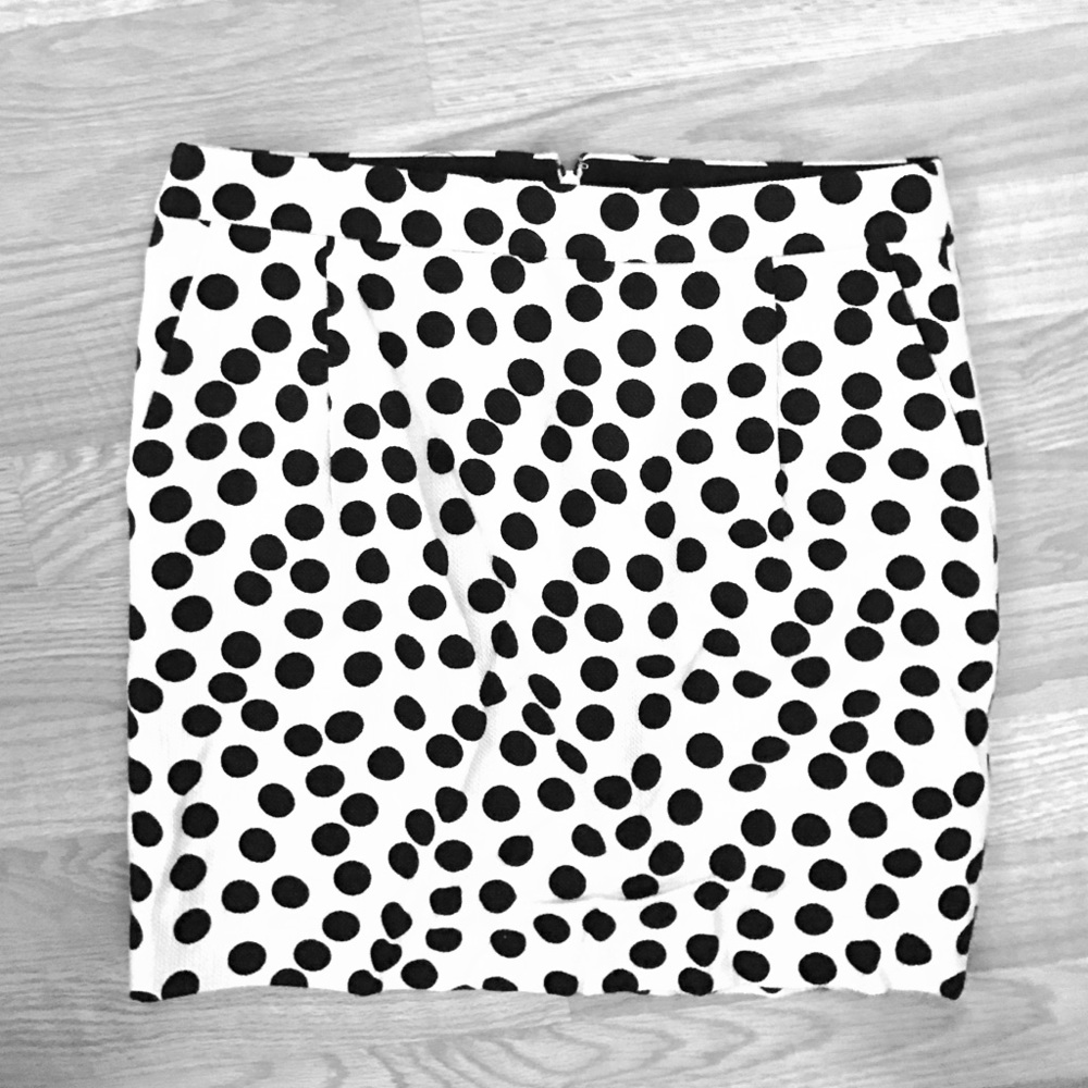 Polka dot skirt