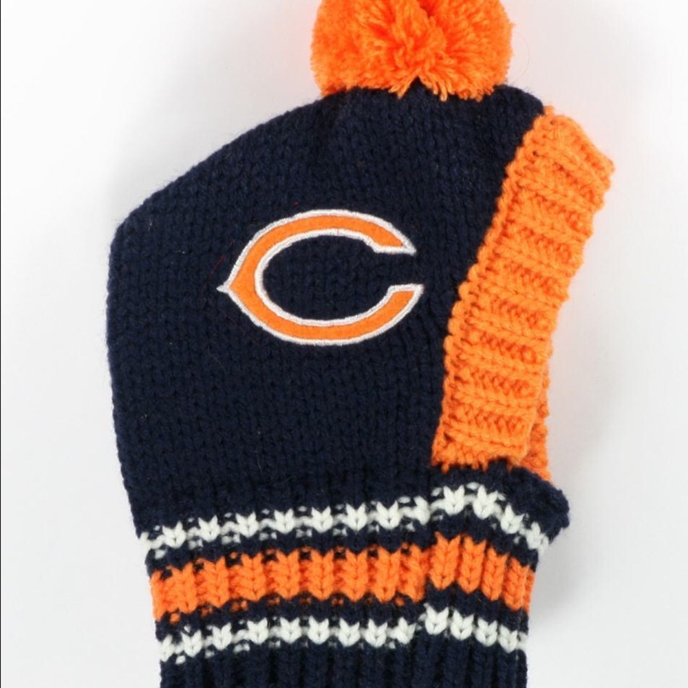 Chicago Bears NFL Dog Pet Knit Hat