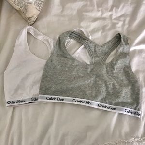 Set of Two Calvin Klein Bras