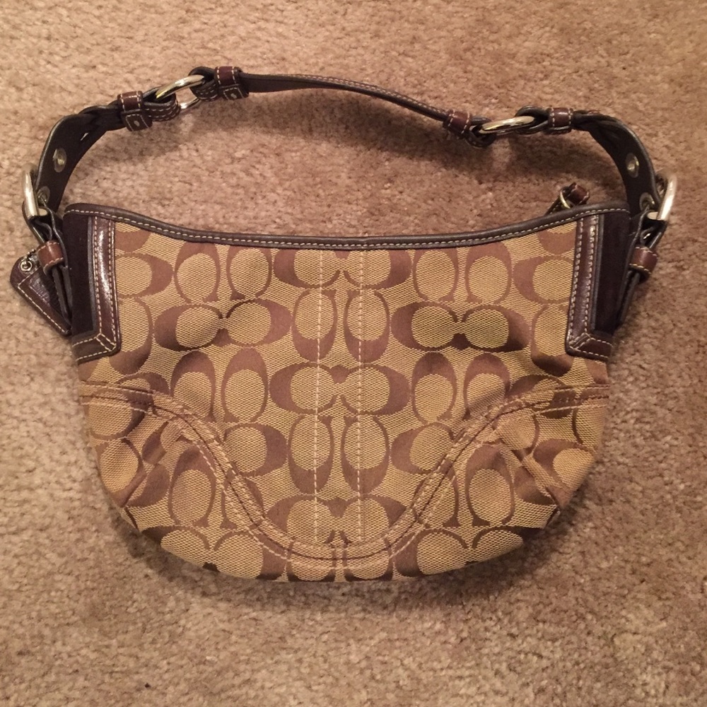 Brown Coach bag