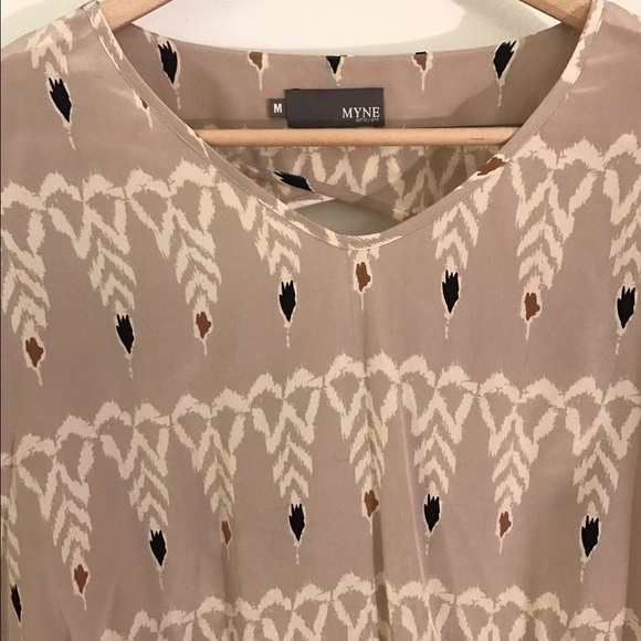 Silk Myne Print Top - Picture 4 of 6