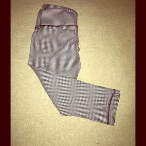 lululemon gingham checkered leggings