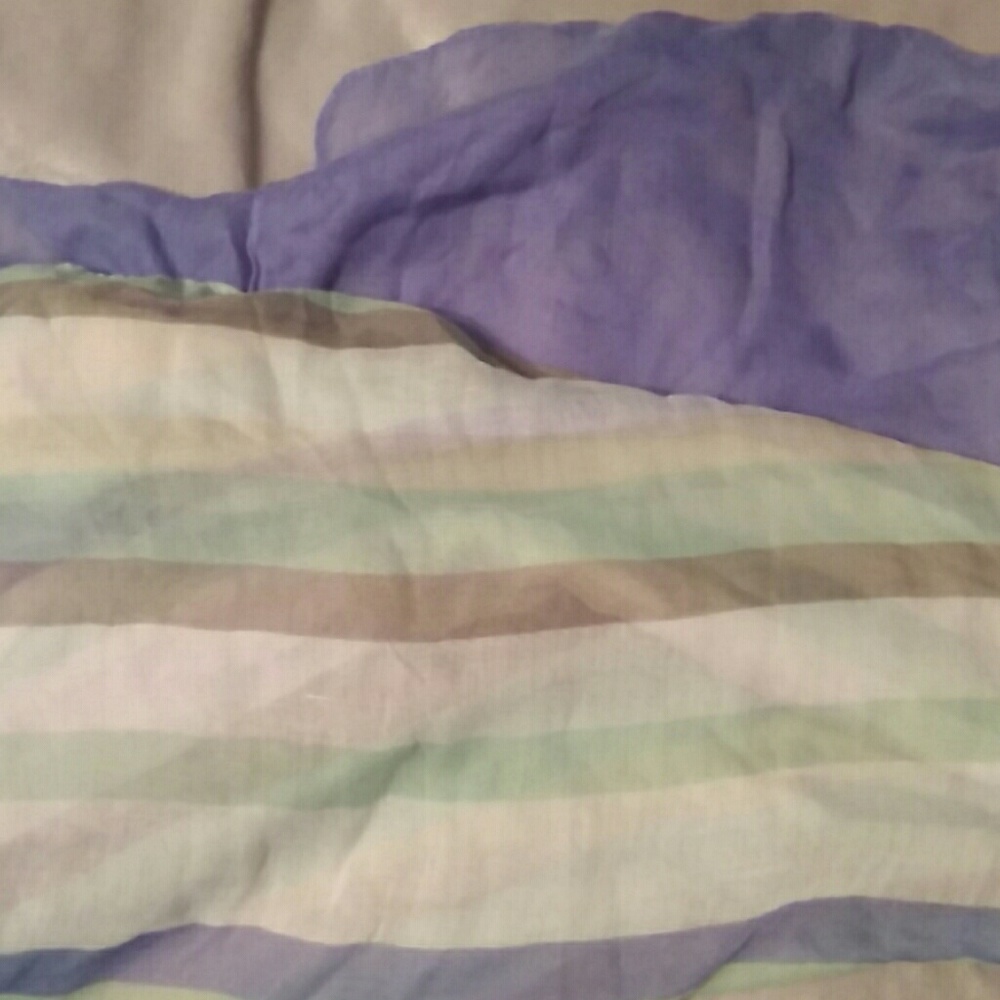 Multi colored scarf