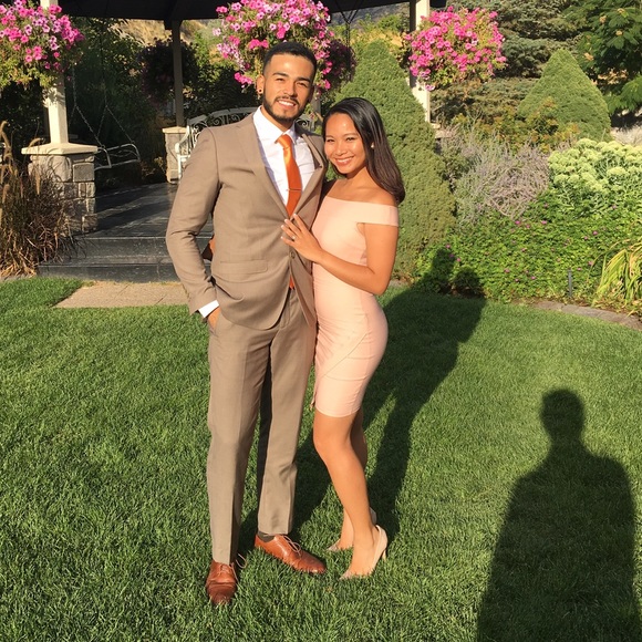 🚫SOLD🚫Boutique / Peachy Dress - Picture 2 of 2