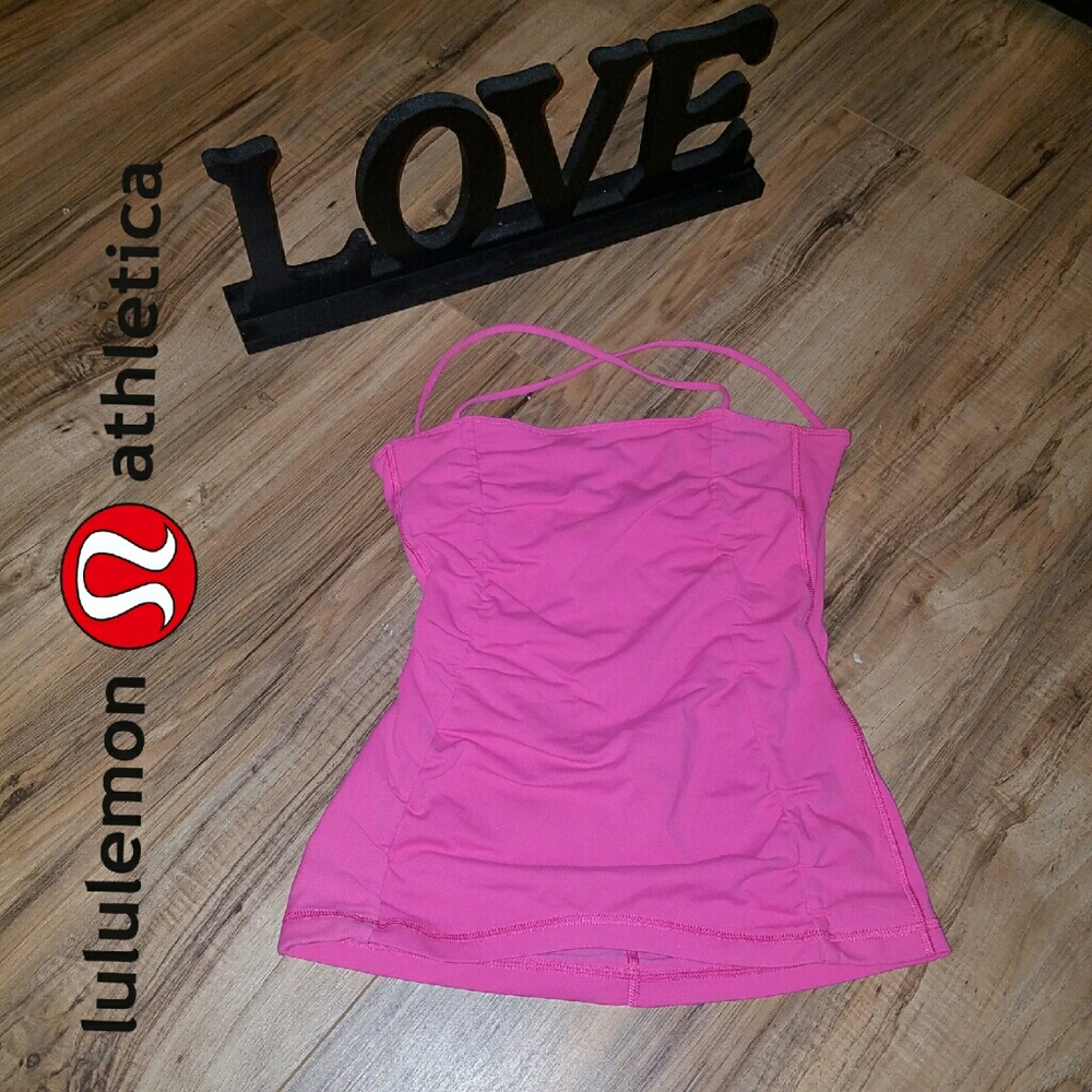 Stunning pink Lululemon top