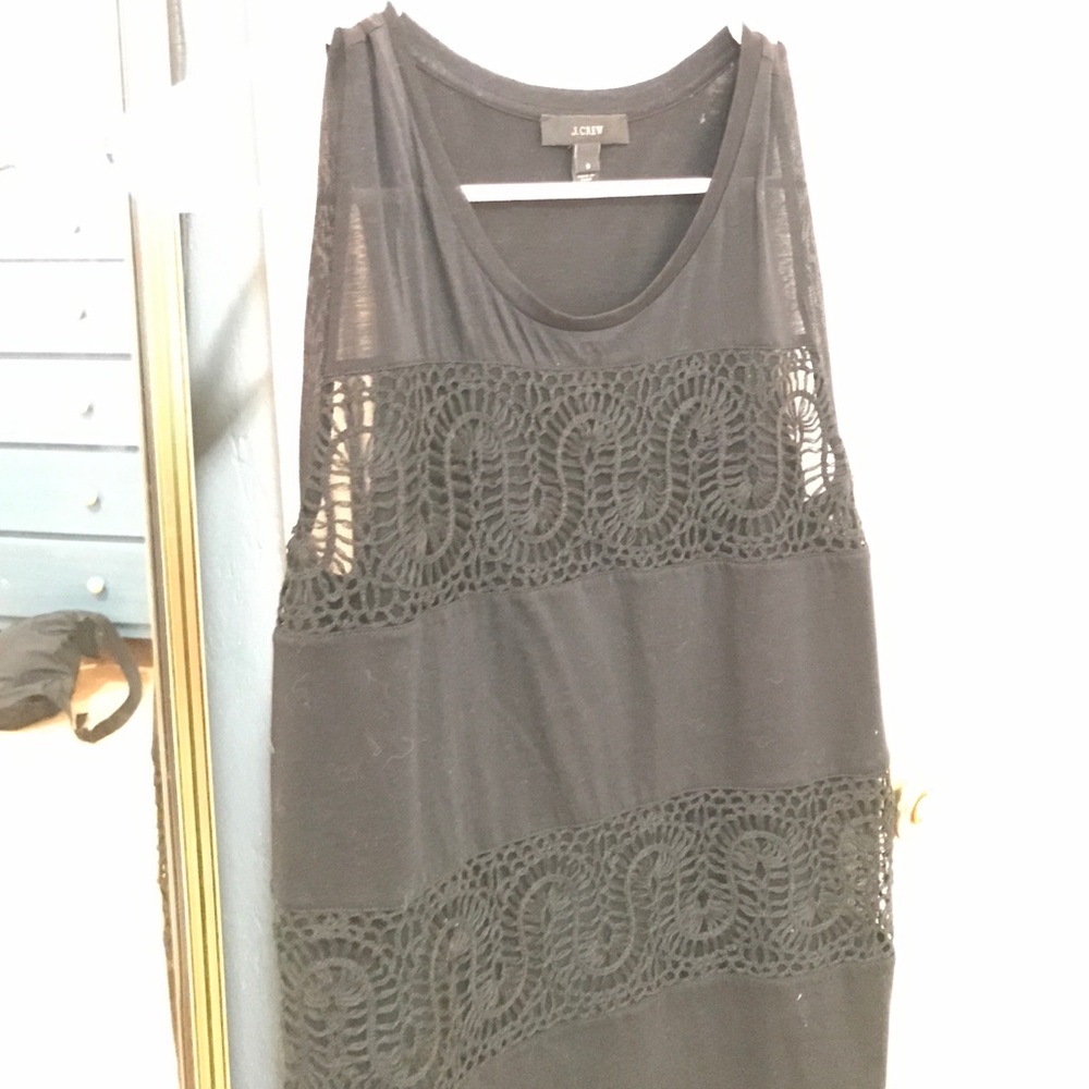 Dressy black tank