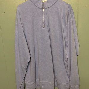 Men's partial zip sweater