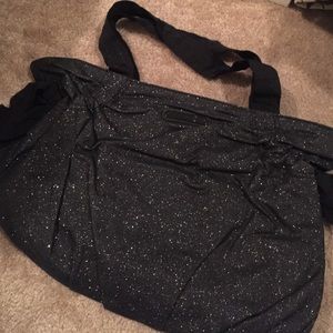 Juicy Couture - Black glittered tote!!