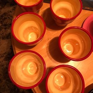 6 ice cream cone deep dish bowls NO TRADES