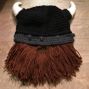 Beardo Viking knitted hat
