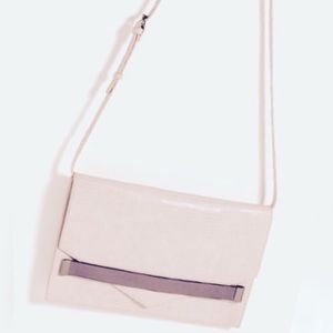 Zara clutch with shoulder straps