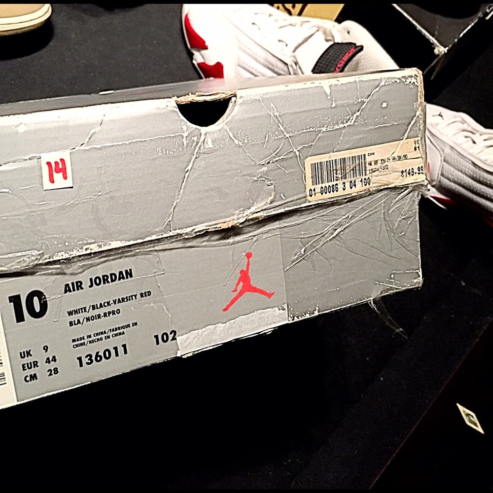 AIR JORDAN 14 "OG's" CANDY CANE Released Jan 1999 - Picture 2 of 3