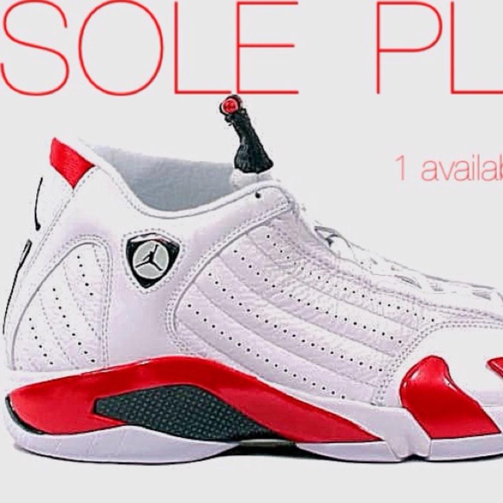 AIR JORDAN 14 "OG's" CANDY CANE Released Jan 1999 - Picture 3 of 3