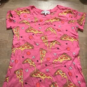 Wild fox pizza shirt